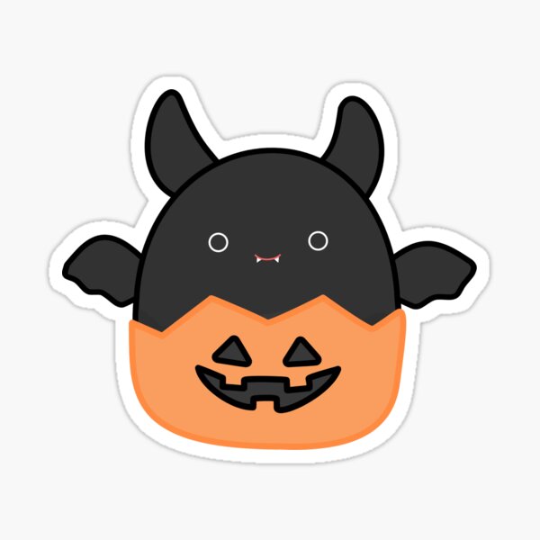 emily the bat in pumpkin squishmallow