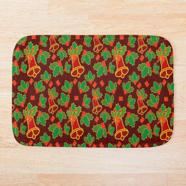Aperçu de l'œuvre Modèle d'art de Noël rouge et vert créée et vendue par customgiftstore.