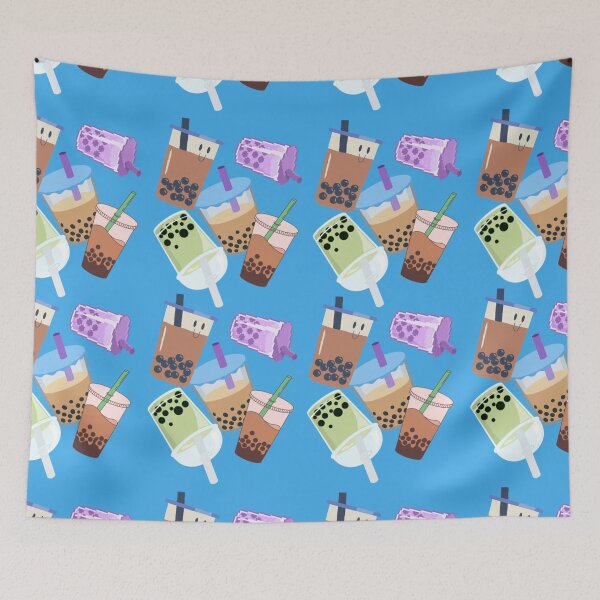 Item preview, Bubble Tea Pattern designed and sold by besttwlife.