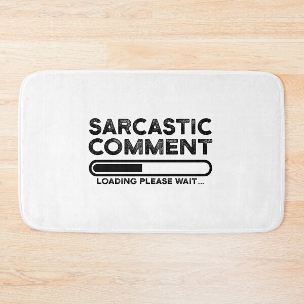 Item preview, sarcastic comment loading please wait designed and sold by CodingForTech.