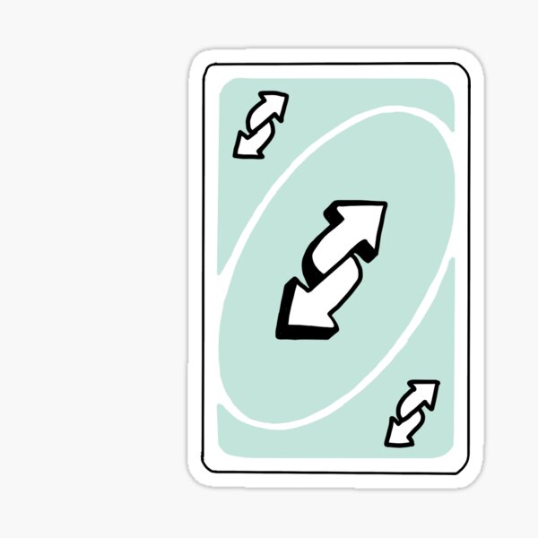 Uno reverse card sticker – Artofit