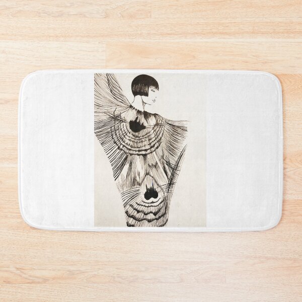 Item preview, Valentina di Crepax Peacock Dress designed and sold by SomKaArt.