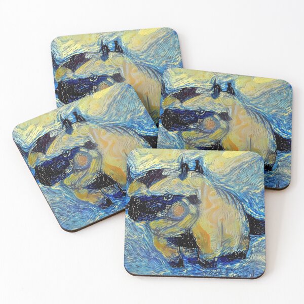 Item preview, Appa in Flight Avatar the Last Airbender Starry Night designed and sold by weirdo97.