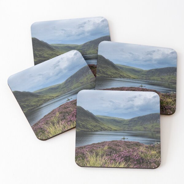 Item preview, Purple heather in full bloom at Loch Skeen, Scottish Borders designed and sold by yourscotborders.