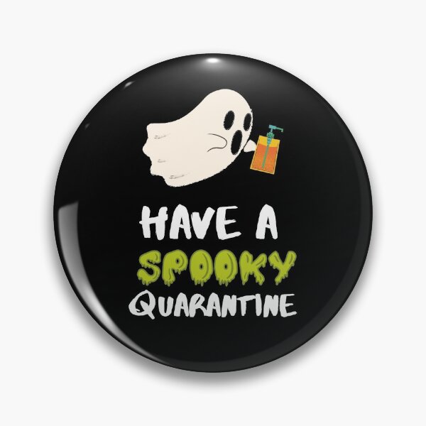 Item preview, SPOOKY QUARANTINE! Antibacterial Ghost designed and sold by nd-creates.