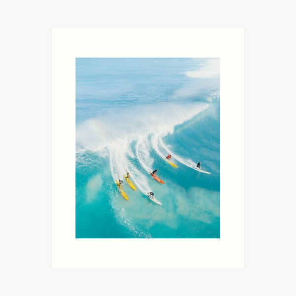 beach surf prints