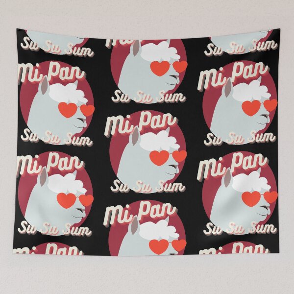 Item preview, Mi Pan Su Llama Cartoon Design designed and sold by giftus.