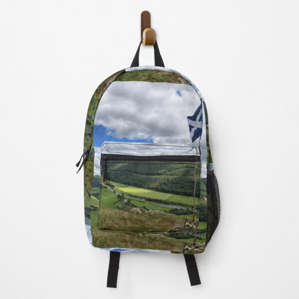 Item preview, Saltire flying high above Innerleithen, Scottish Borders designed and sold by yourscotborders.
