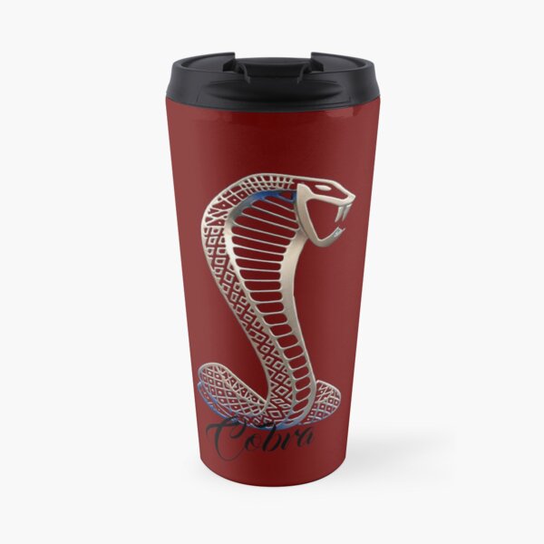 Cobra, Dark Red Travel Mug