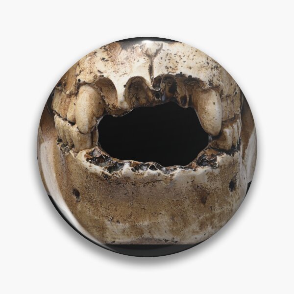 Item preview, Halloween skull mask - prehistoric man - jaws, big canine teeth! designed and sold by JellyBeenzz.