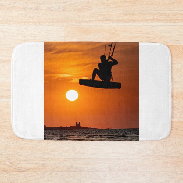 Item preview, Kitesurfing Reculver Sunset designed and sold by rogerstanger.