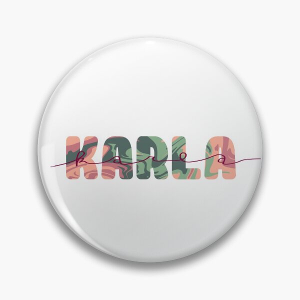 Item preview, Karla Custom Name With Cursive designed and sold by EuropaPrints.