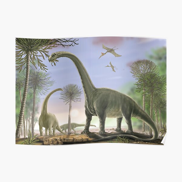 Titanosaur Argentinosaurus Poster