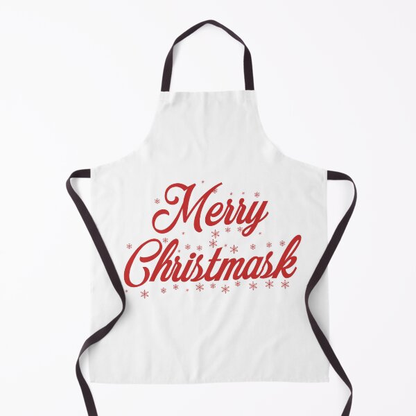 Item preview, Merry Christmask - Christmas red designed and sold by HappyPrints ⭐⭐⭐⭐⭐.