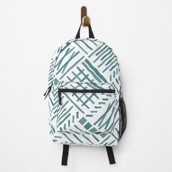 Item preview, Hand-drawn Crossing Lines Pattern – Pastel Green designed and sold by RoguePatterns.