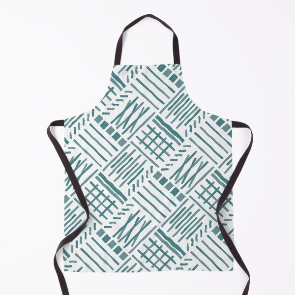 Item preview, Hand-drawn Crossing Lines Pattern – Pastel Green designed and sold by RoguePatterns.