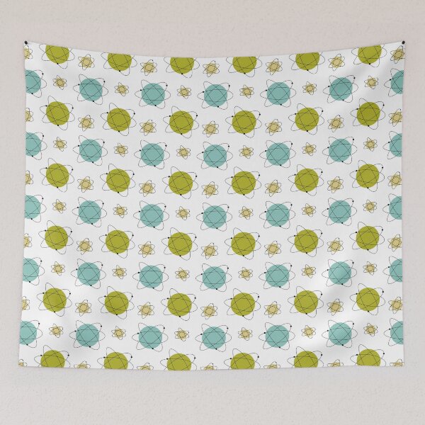 Item preview, Solar System Mid Century Modern Atomic Pattern  designed and sold by Orchard Berry.
