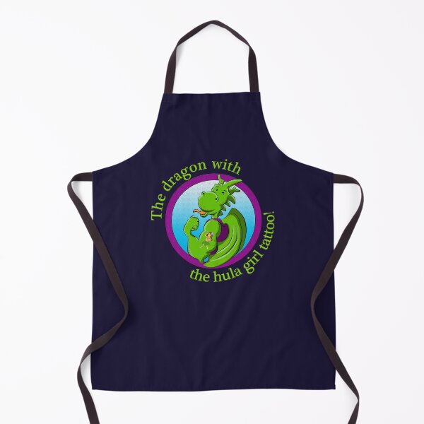 Item preview, The dragon with the hula girl tattoo! designed and sold by brodyquixote.