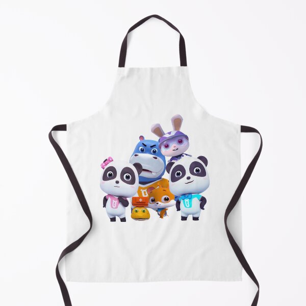 Item preview, BabyBus, Super rescue team Kiki and Miumiu Panda Clothing designed and sold by Mastersheets.