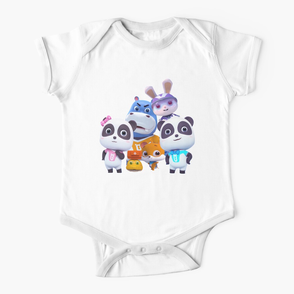 Body Bebe Babybus Super Equipe De Sauvetage Kiki Et Miumiu Panda Clothing Par Mastersheets Redbubble