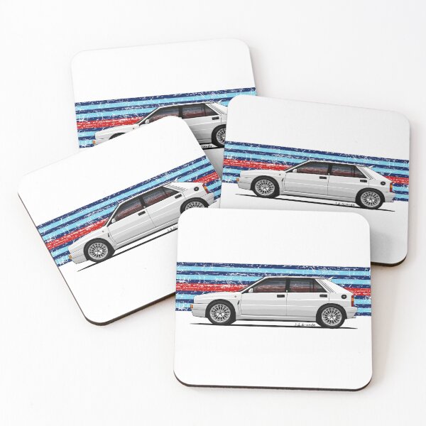 Item preview, My drawing of the rally car in white color designed and sold by designjaag.
