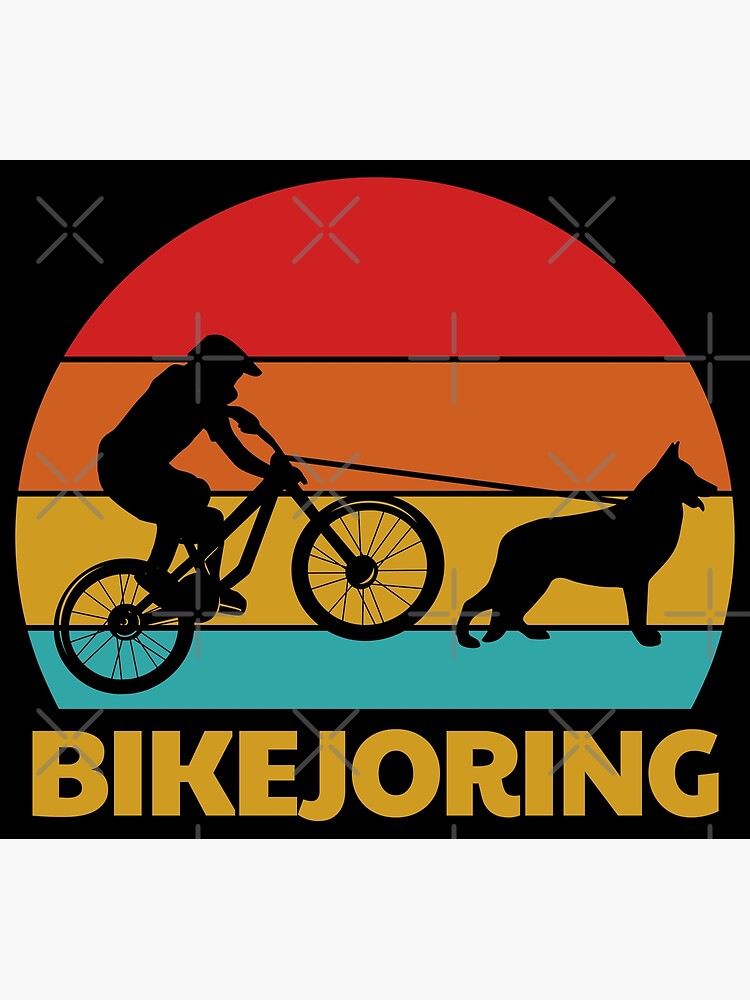 Bikejoring For Mountain Bike MTB Dog Lovers Photographic Print