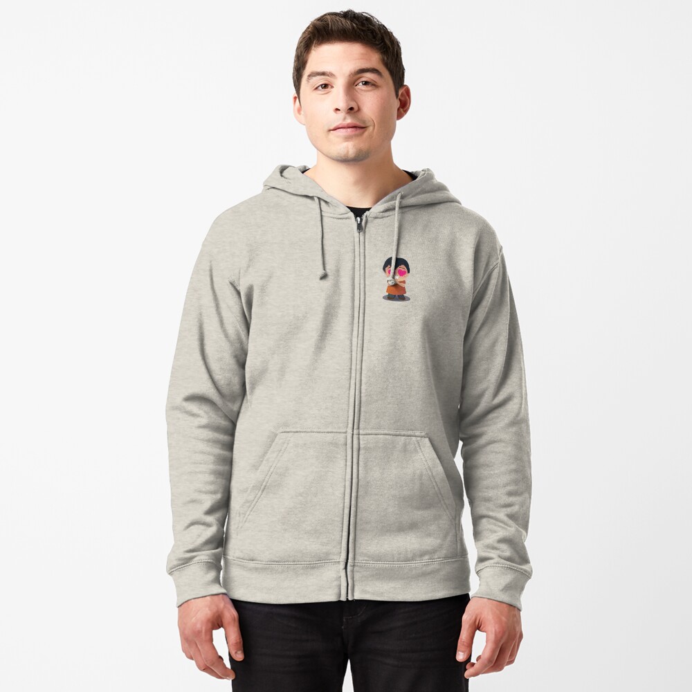 Item preview, Zipped Hoodie designed and sold by RedStudio418.