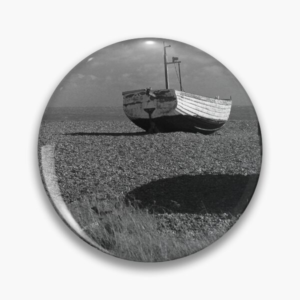 Item preview, Aldeburgh Beach Boats Monochrome designed and sold by rbguy1960.
