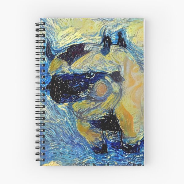 Artikelvorschau, Appa in Flight Avatar the Last Airbender Starry Night entworfen und verkauft von weirdo97.