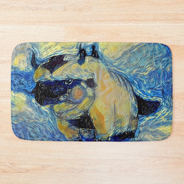 Item preview, Appa in Flight Avatar the Last Airbender Starry Night designed and sold by weirdo97.