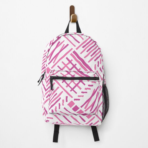 Item preview, Hand-drawn Crossing Lines Pattern – Fuchsia designed and sold by RoguePatterns.