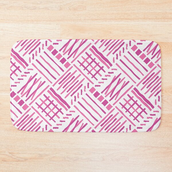 Item preview, Hand-drawn Crossing Lines Pattern – Fuchsia designed and sold by RoguePatterns.