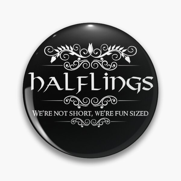 Item preview, "We're Not Short, We're Fun Sized" D&D Halfling Race Fun Print designed and sold by ToplineDesigns.