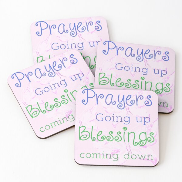 Item preview, PRAYERS GOING UP.. BLESSINGS COMING DOWN designed and sold by hlpina1.