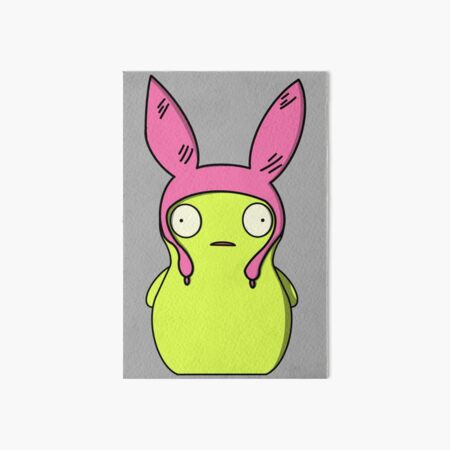 Louise belcher bunny ears from bobs burgers Art Board Print for