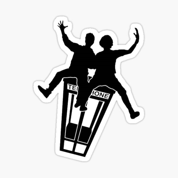 Bill & Ted Sticker