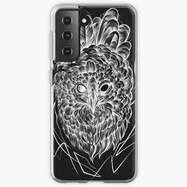 Blackwork Harpy - Inverted Samsung Galaxy Soft Case