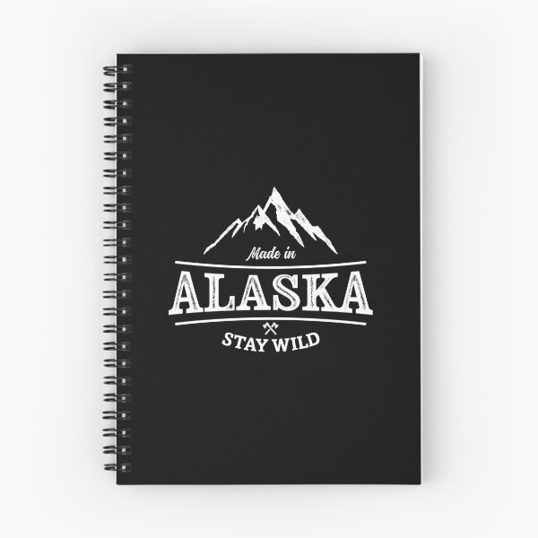 Item preview, MADE IN ALASKA STAY WILD STAMPED VINTAGE USED LOOK, BY SUBGIRL designed and sold by SUBGIRL.