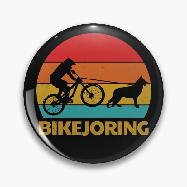 Item preview, Bikejoring For Mountain Bike MTB Dog Lovers Vintage designed and sold by playloud.
