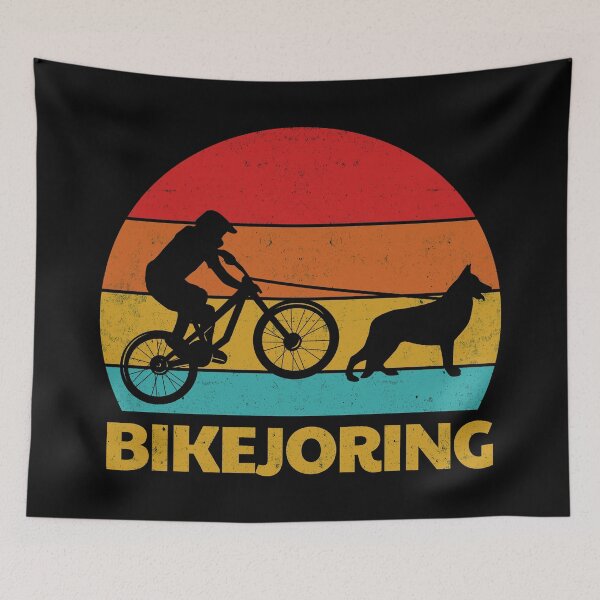 Item preview, Bikejoring For Mountain Bike MTB Dog Lovers Vintage designed and sold by playloud.