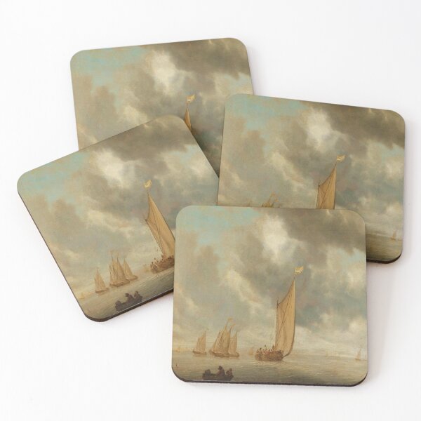 Item preview, Zeilschepen Op Breed Binnenwater-Salomon van Ruysdael designed and sold by LexBauer.