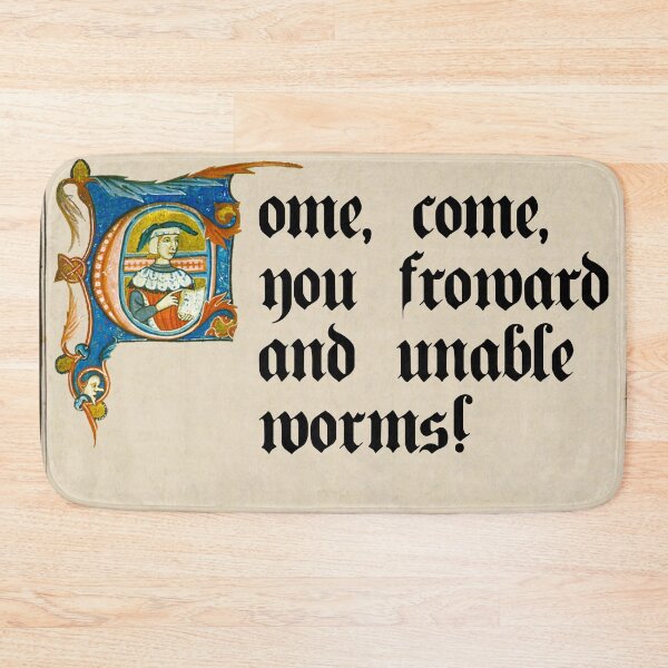 Item preview, Shakespearean Insults VI designed and sold by brushandframes.