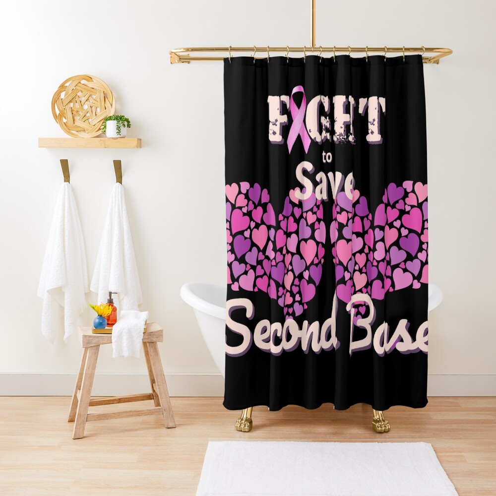 "Fight to Save Second Base Breast Cancer Awareness & Support" Shower