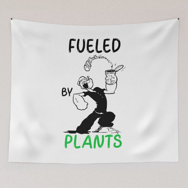 Item preview, Fueled by Plants Vegan Gym Enthusiast Bodybuilder designed and sold by RareLoot19.