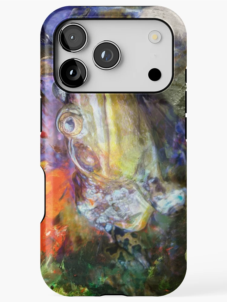 Thumbnail 1 of 4, iPhone Case, Painted Frog designed and sold by TimeWastingHero.