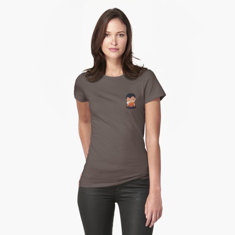 Item preview, Fitted T-Shirt designed and sold by RedStudio418.