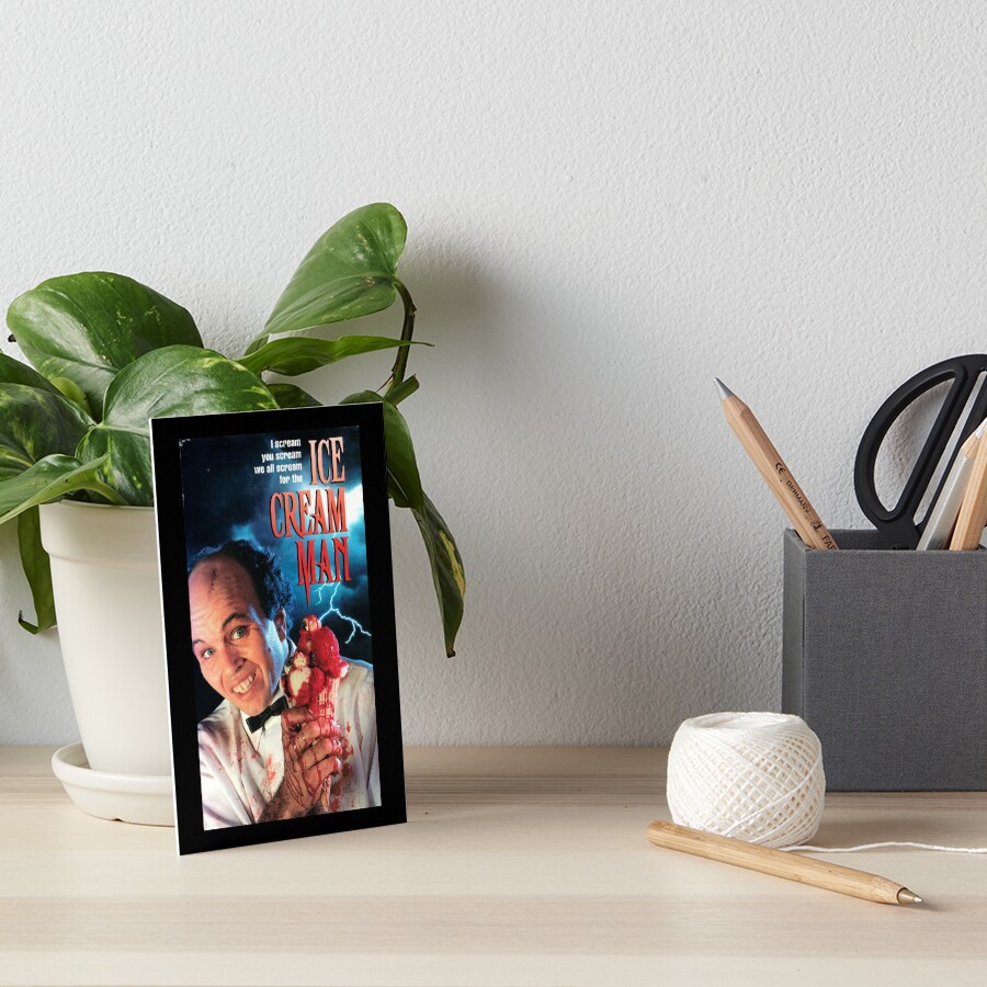 "Ice Cream Man VHS (1995) Paul Norman" Art Board Print for Sale by