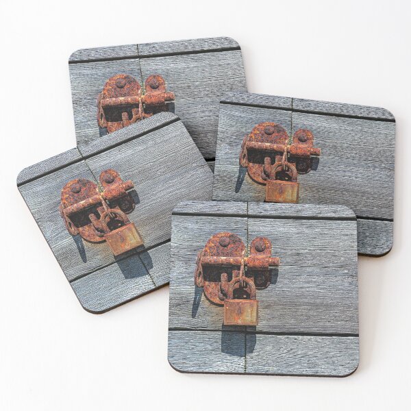 Item preview, Rusty Lock designed and sold by Barrie Tumbridge.