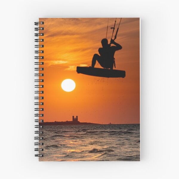 Item preview, Kitesurfing Reculver Sunset designed and sold by rogerstanger.