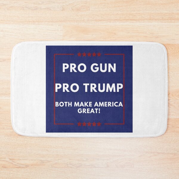Item preview, President Donald Trump - Pro Gun, Pro Trump, Both Make America Great - Pro Trump 2020 US Election designed and sold by raretshirtsuk.